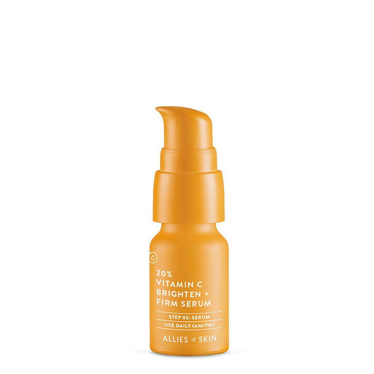 Мини версия Allies of Skin Сыворотка с витамином С для лица 20% Vitamin C Brighten + Firm Serum, 8 мл